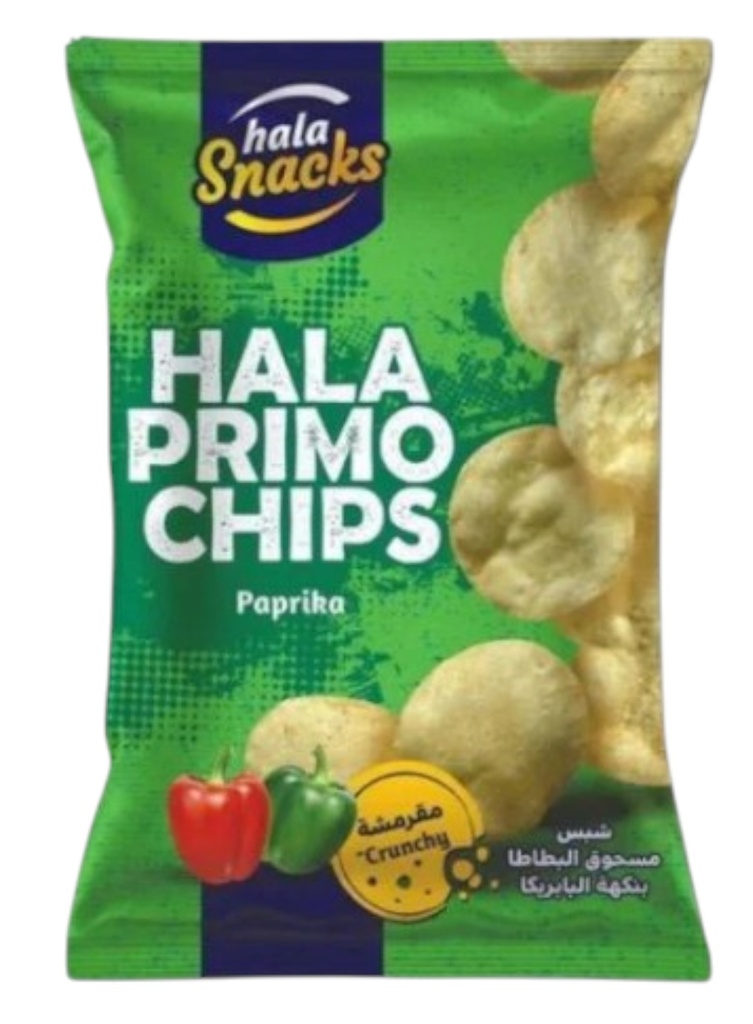 شيبس هلا بريمو بابريكا 50 غم