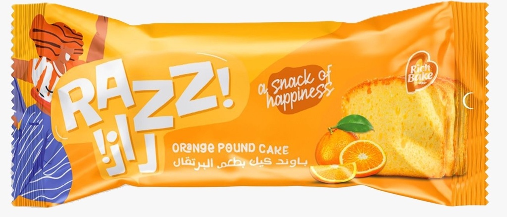 راز كيك باوند بالبرتقال 225 غم 