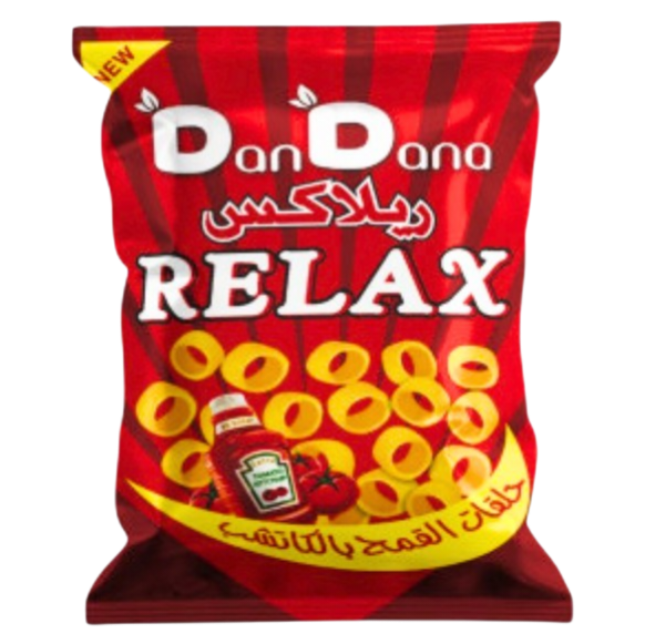 دندنة شيبس ريلاكس بالكاتشب 20 غم