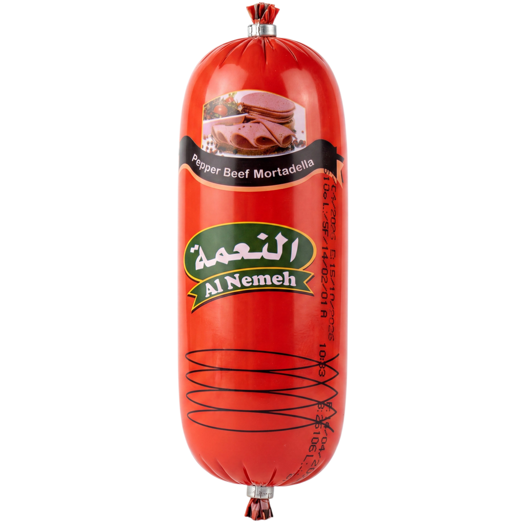 النعمة مرتديلا لحم بقري سادة 400 غم