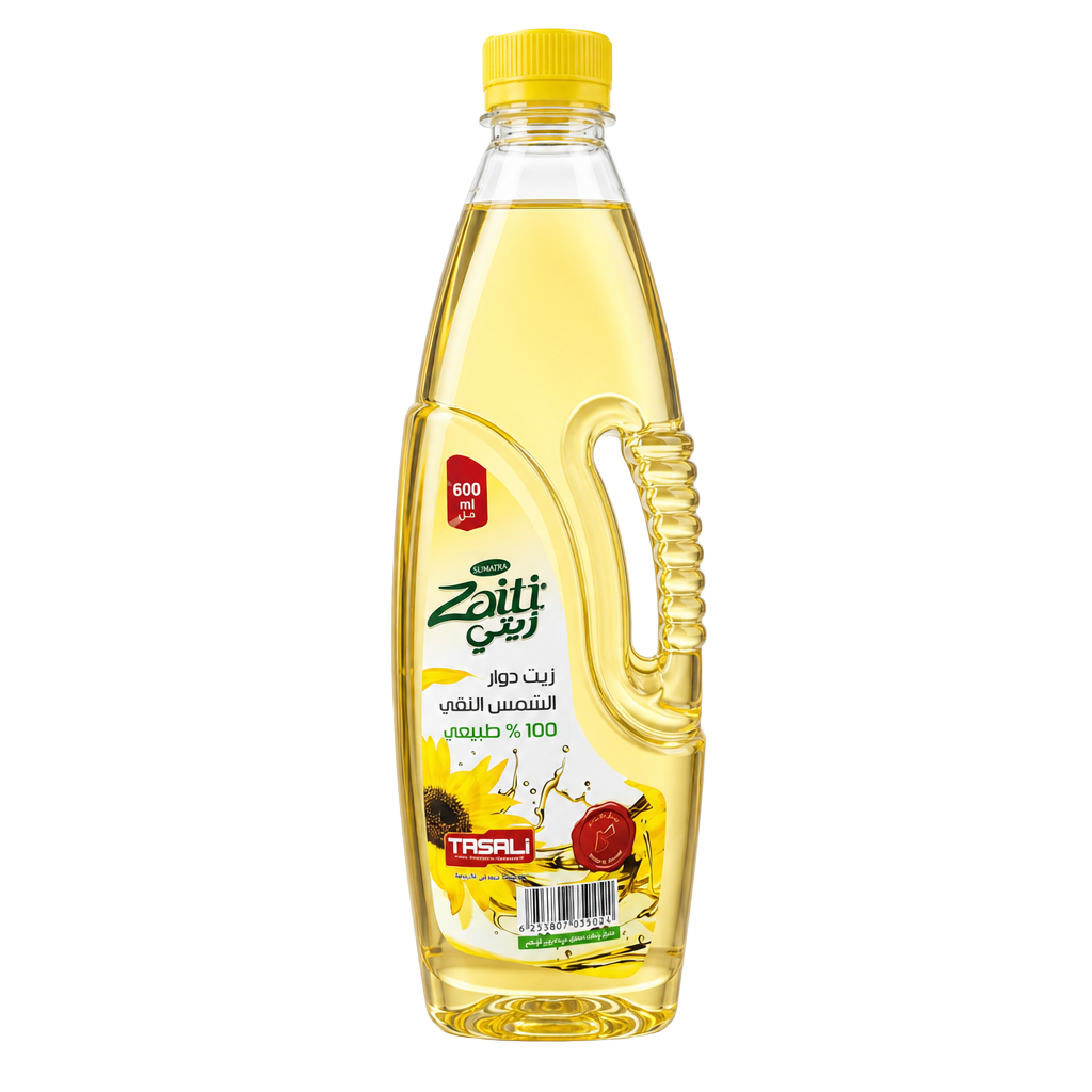 زيتي زيت دوار شمس 600 مل 