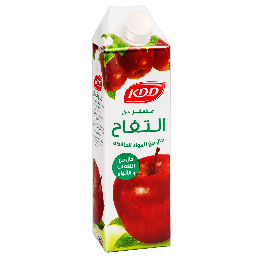 كي دي دي عصير تفاح  1 لتر