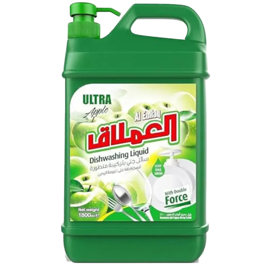 العملاق سائل جلي تفاح 1800 مل